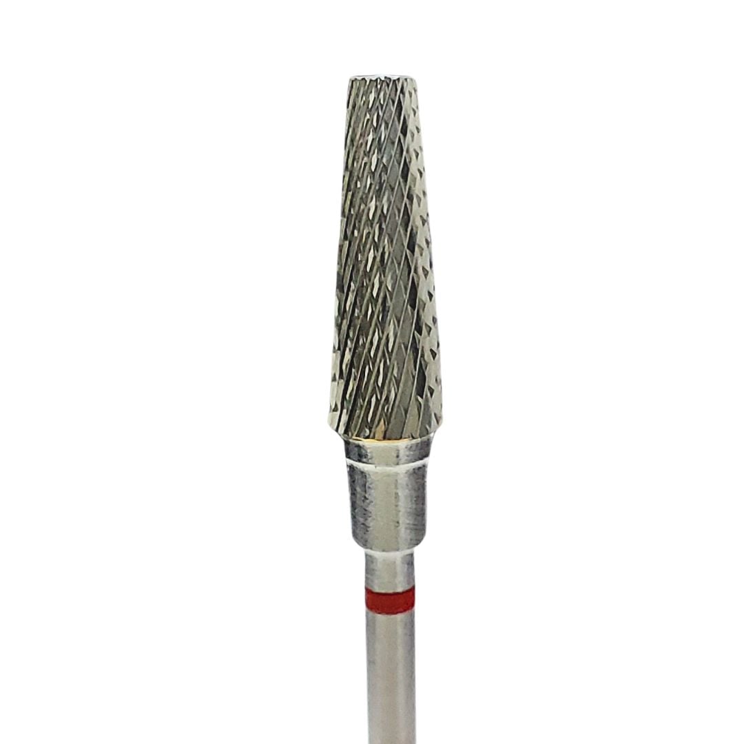 IQ Nails Tungsten Carbide Nail Drill Bit Cone Fine Crosscut Cut 5mm For Manicure Pedicure 175.140.050 IQ Nails