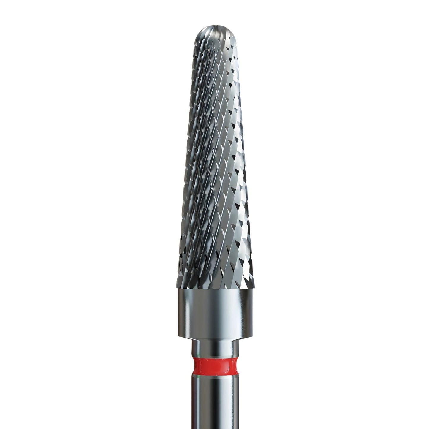 IQ Nails Tungsten Carbide Nail Drill Bit Cone Shape Fine Crosscut 4mm For Manicure And Pedicure 201.140.040 IQ Nails