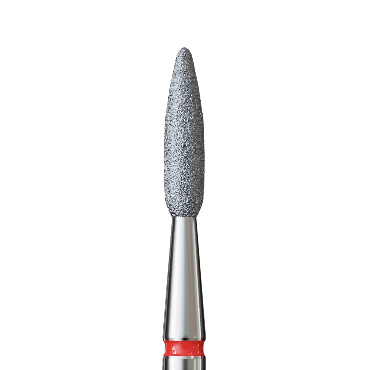 IQ Nails Diamond Nail Drill Bit Long Flame Shaped Fine 2.1mm 243R.514.021 IQ Nails