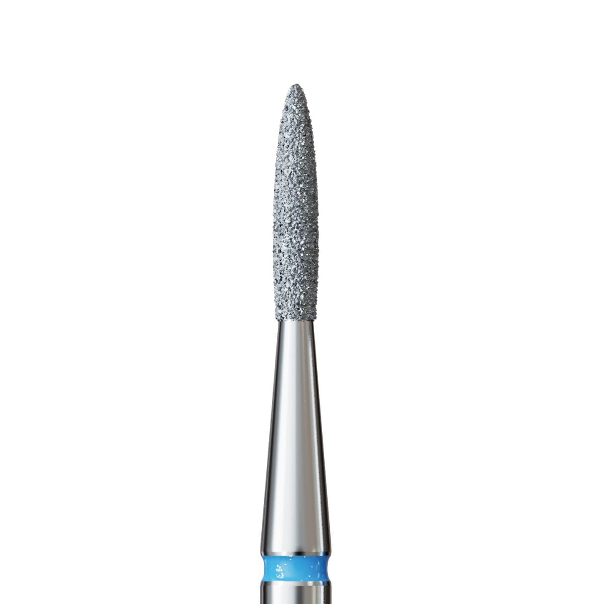 IQ Nails Diamond Nail Drill Bit Long Flame Medium Fine 1.4mm For Manicure Pedicure 243R.524.014 IQ Nails
