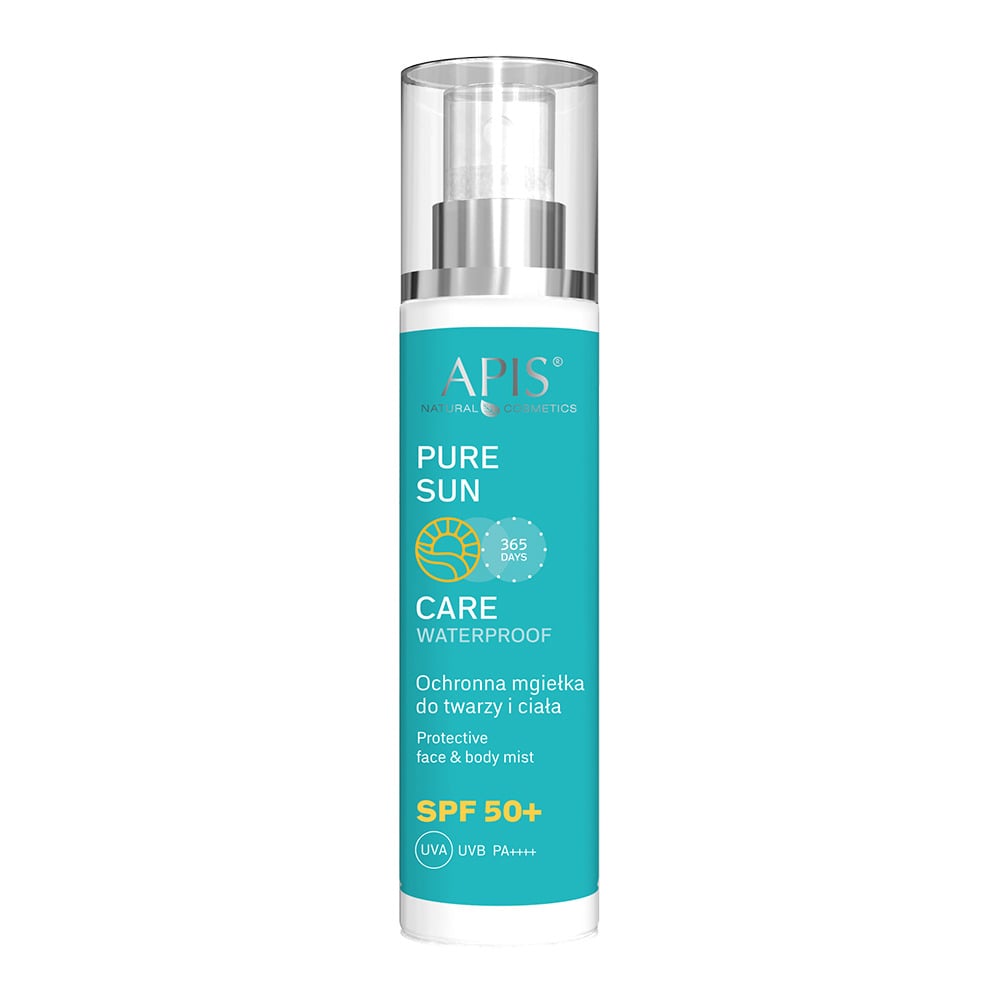 Apis Pure Sun Protective Face & Body Mist SPF 50 Waterproof 150ml Apis