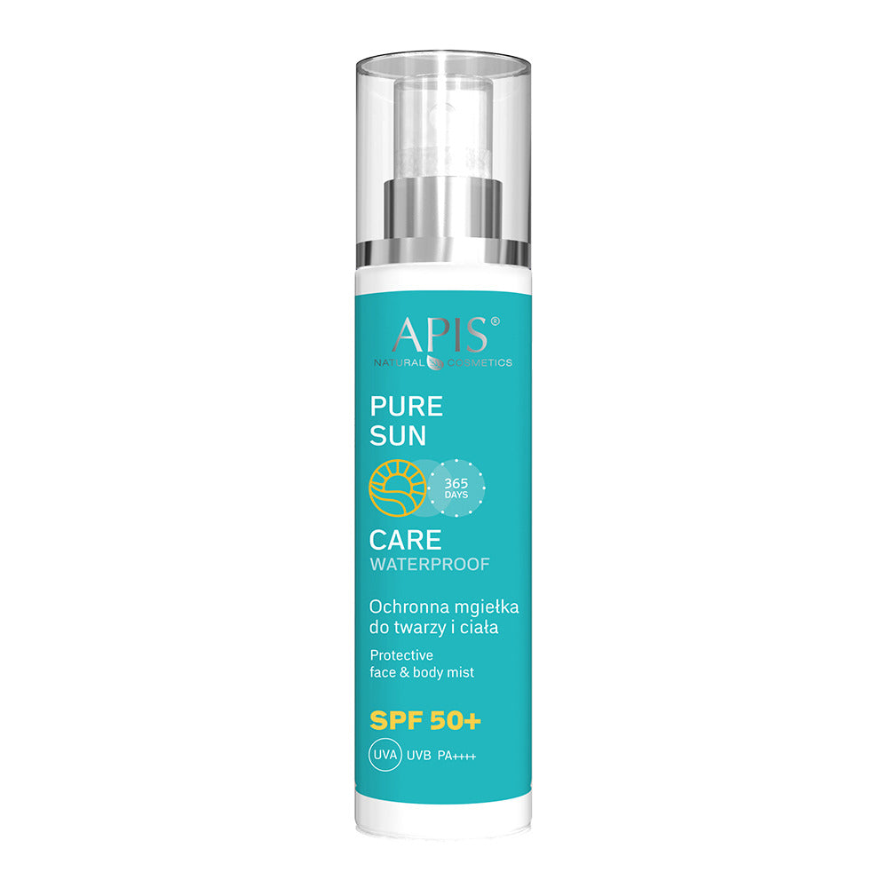 Apis Pure Sun Protective Face & Body Mist SPF 50 Waterproof 150ml Apis