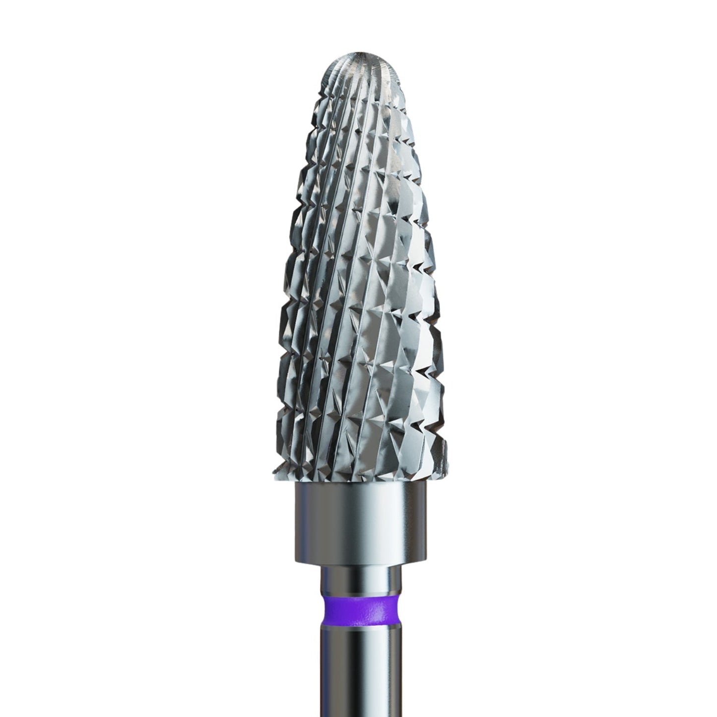IQ Nails Tungsten Carbide Nail Drill Bit Pinecone Shaped Crosswise Cut 5mm Diameter for Manicure 274.134.050 IQ Nails