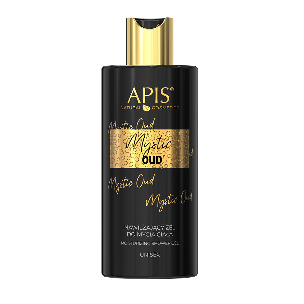 Apis Mystic Oud Moisturising Shower Gel with Hyaluronic Acid and Lotus Extract 300ml Apis