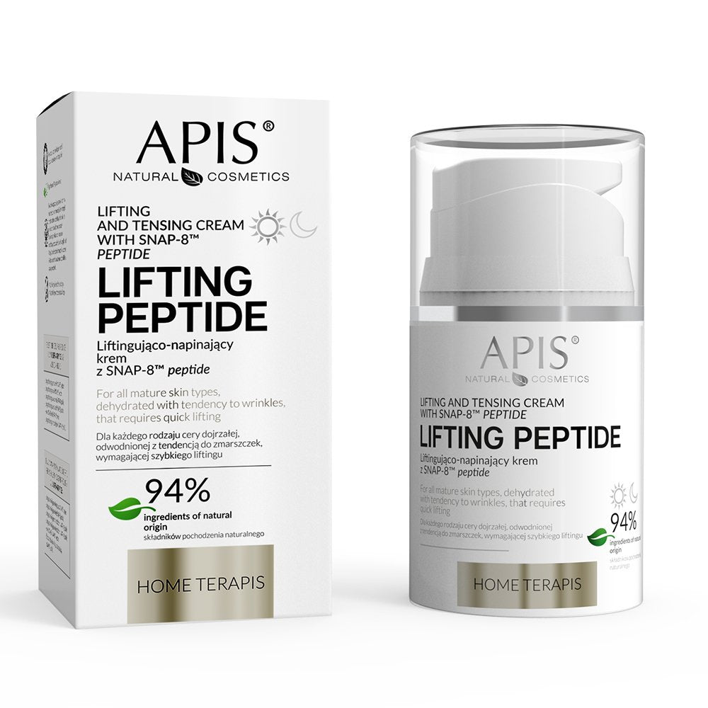 Apis Lifting Peptide Lifting and Tensing Cream with SNAP-8 MT Peptide 50ml Apis