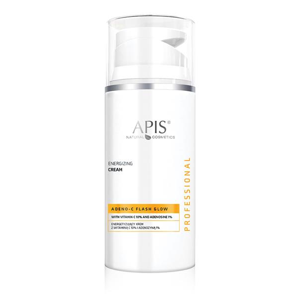 Apis Professional Adeno-C Flash Glow Energizing Cream with 10% Vitamin C & 1% Adenosine 100ml Apis