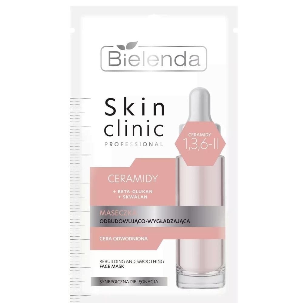 Bielenda Skin Clinic Professional Ceramide Rebuilding & Smoothing Cream Mask for Dehydrated Skin 8g Bielenda