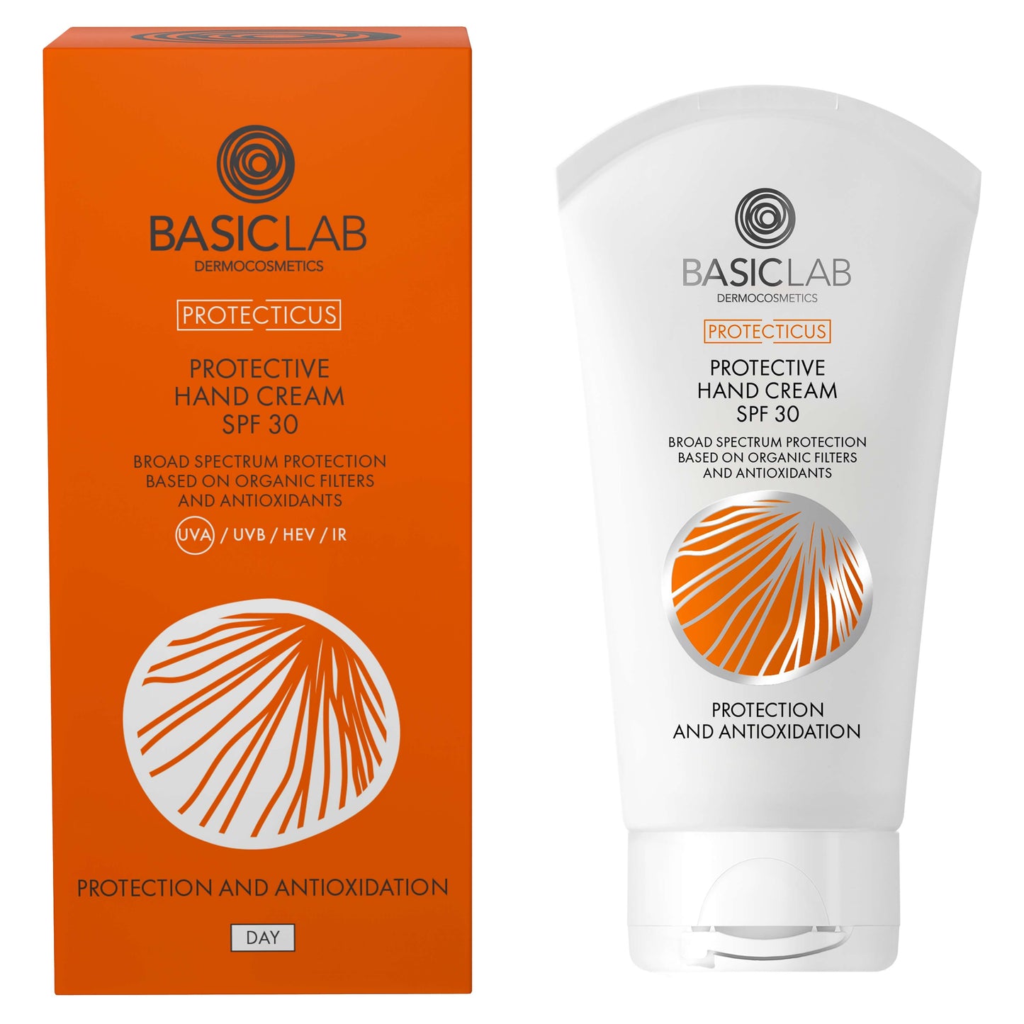 BasicLab Dermocosmetics Protecticus Protective Hand Cream SPF 30 PA++++ 75ml/Expiry-31/08/2026 BasicLab