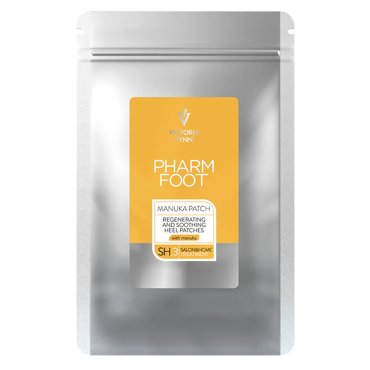 Pharm Foot Patch - Regenerating and Soothing Heel Patches With Manuka 20pcs. www.design4nails.co.uk