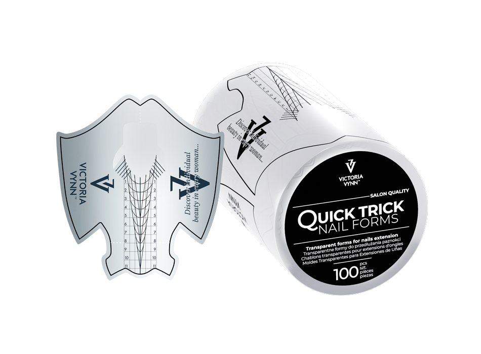 Victoria Vynn Nail Forms Quick Trick 100pcs www.design4nails.co.uk