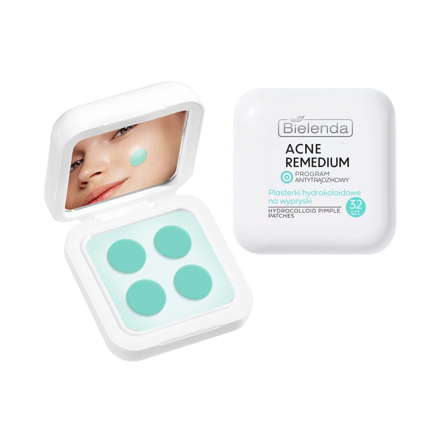 Bielenda Acne Remedium Hydrocolloid Patches for Blemishes 32pcs Bielenda