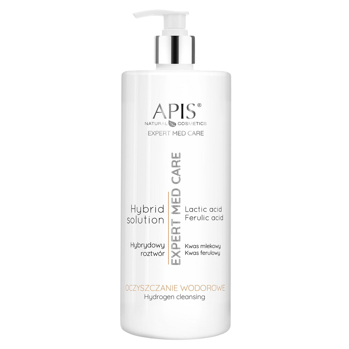 Apis Expert Med Hydrogen Cleansing with Ferulic and Lactic Acid 1000ml Apis