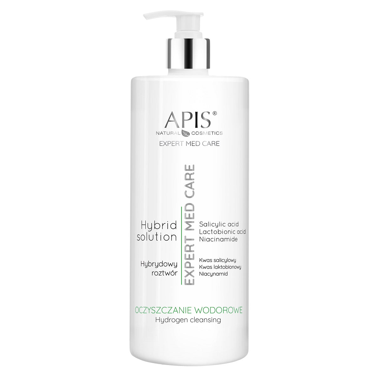 Apis Expert Med Hydrogen Solution with Salicylic Lactobionic Acid and Niacinamide 1000ml Apis
