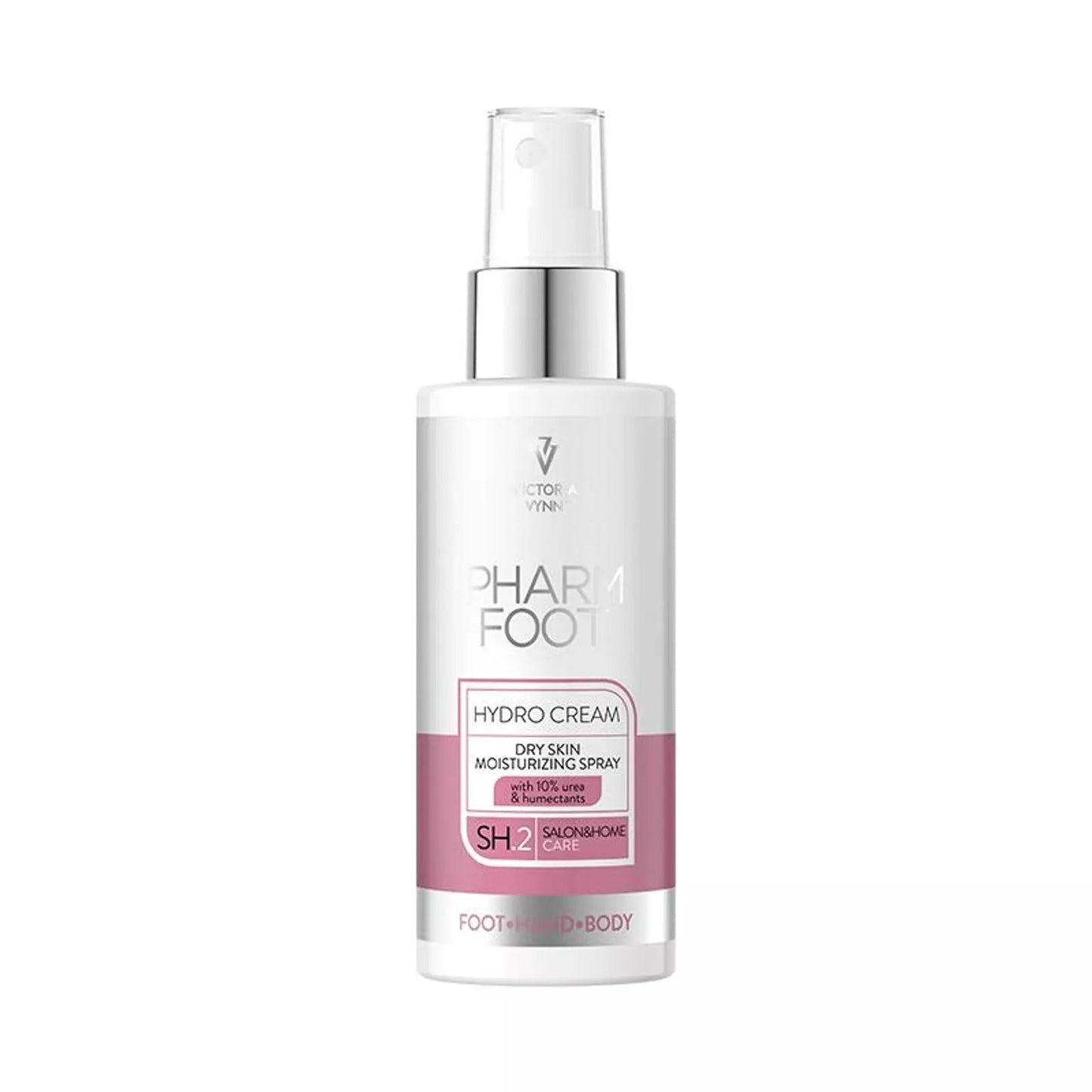 Pharm Foot HYDRO CREAM 150 ml DRY SKIN MOISTURIZING SPRAY 10% urea & humectants www.design4nails.co.uk