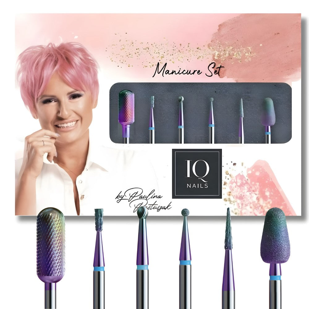 IQ Nails Deep Gel Manicure Set for Advanced Use 6pcs IQ Nails