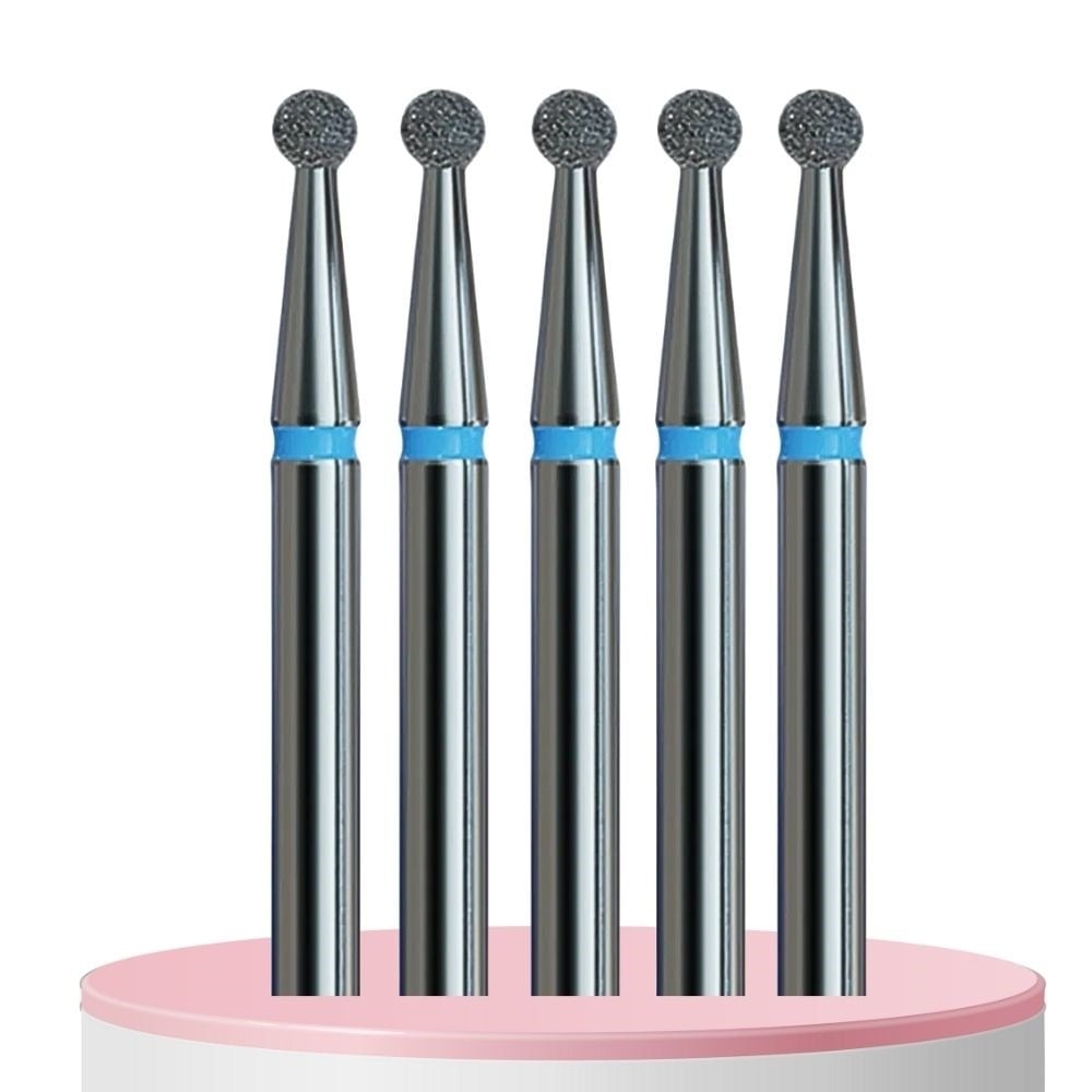 IQ Nails Diamond Nail Drill Bits Ball Shape 1.8mm 001.524.018 5 pcs IQ Nails