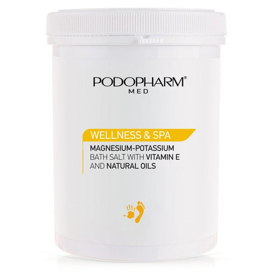 Podopharm Professional Wellness & Spa Magnesium-Potassium Bath Salt with Vitamin E and Natural Oils 1400g Podopharm