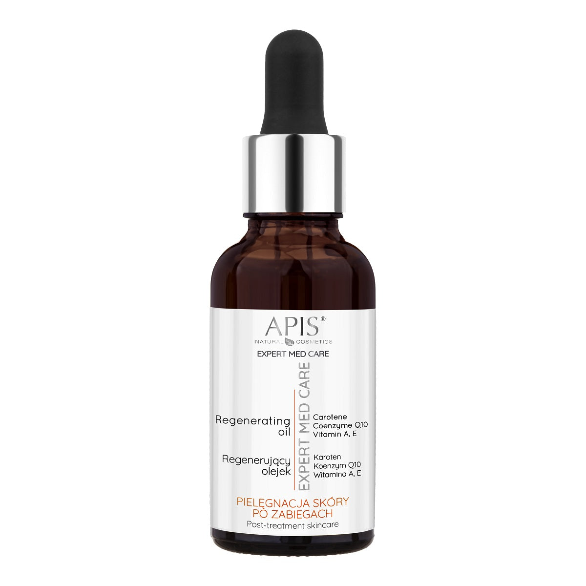 Apis Expert Med Regenerating Face Oil with Vitamins Carotene Coenzyme Q10 After Invasive Treatments 30ml Apis