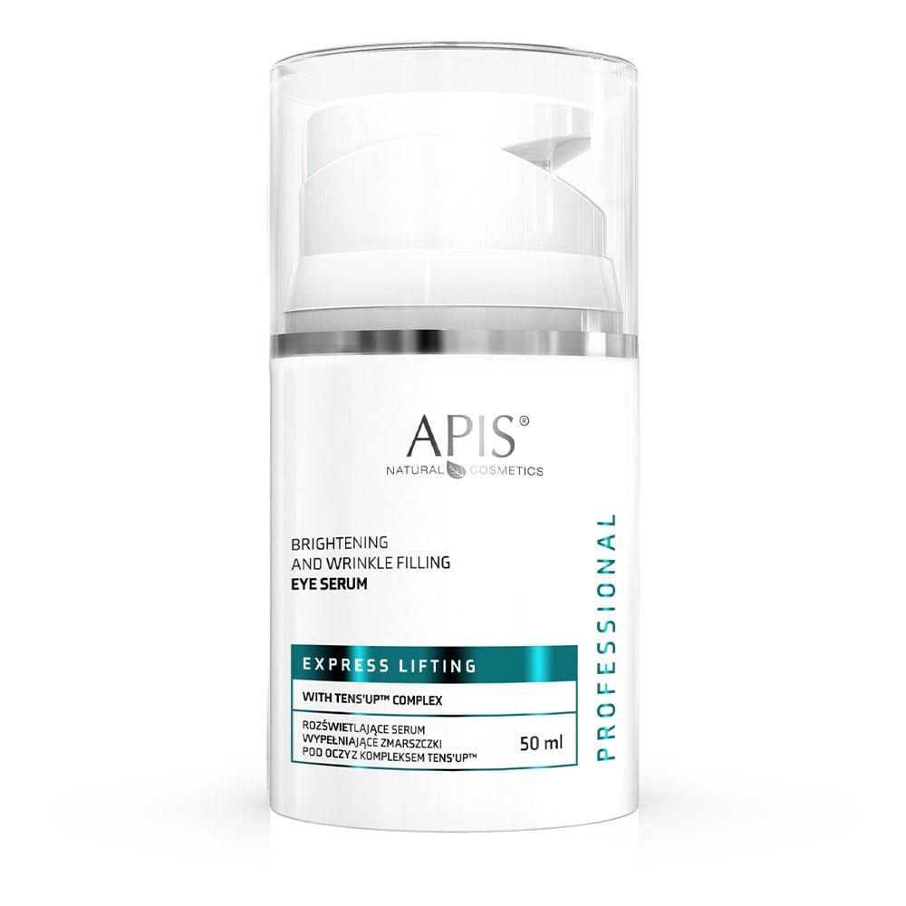 Apis Professional Express Lifting Brightening and Wrinkle Filling Serum Under Eyes with TENS'UP™ complex 50ml Apis