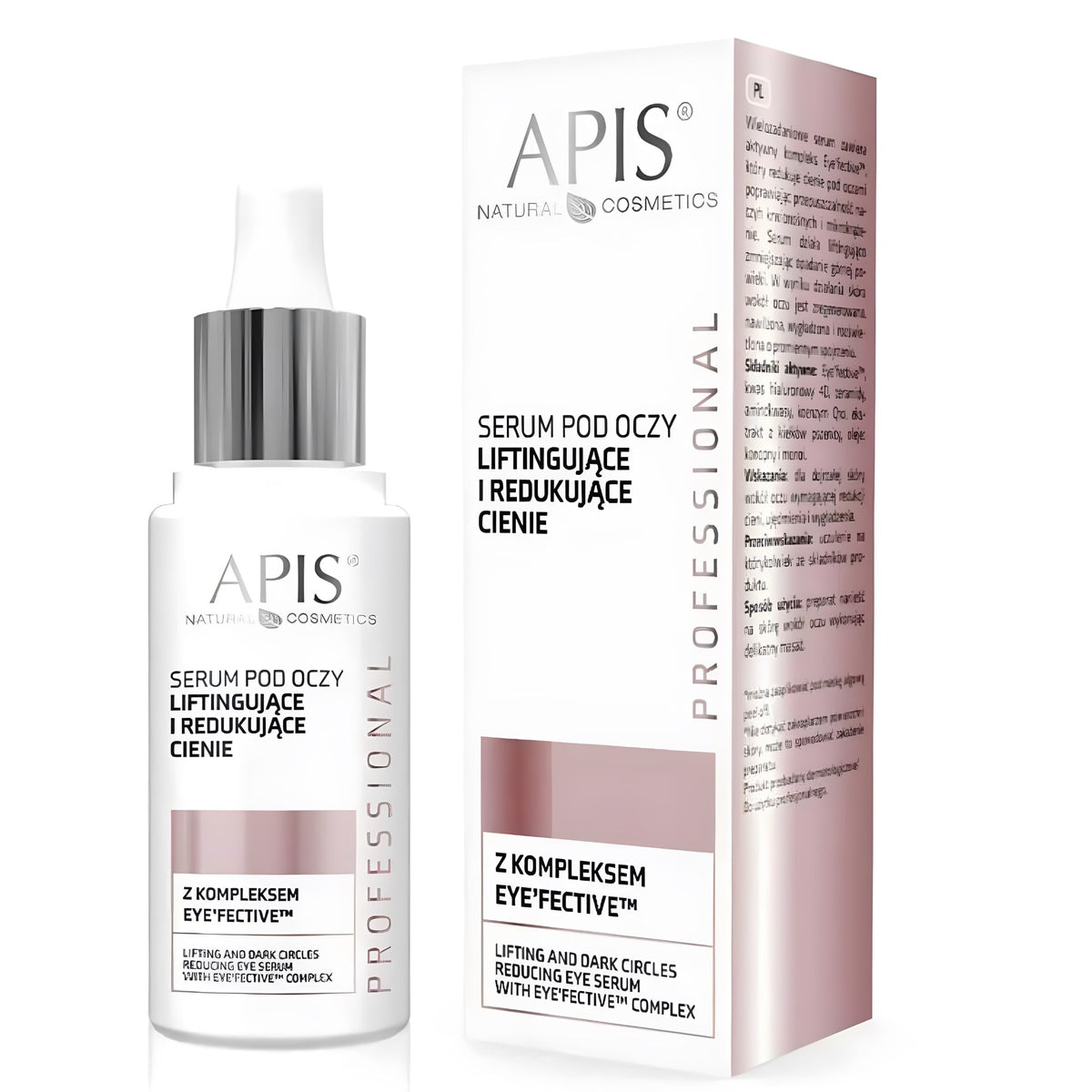 Apis Professional Lifting and Dark Circles Reducing Eye Serum with Eye'fective™ Complex 30ml Apis