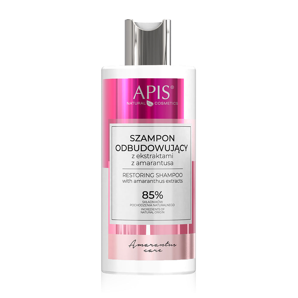 Apis Amarantus Care Restoring Shampoo with Amaranthus Extract Gluten Free 300ml Apis