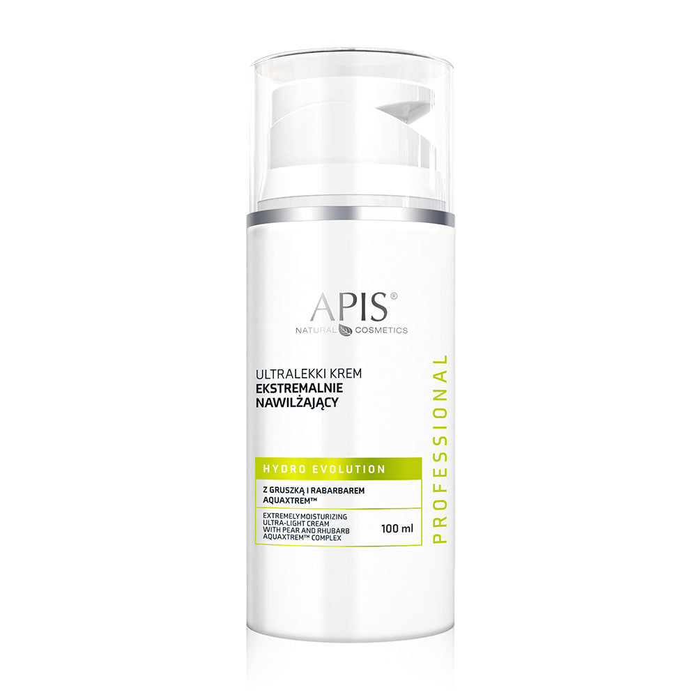 Apis Professional Hydro Evolution Extremely Moisturizing Ultra-Light Cream with Pear and Rhubarb AQUAXTREM™ 100ml Apis