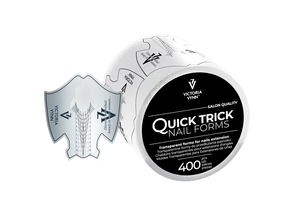 Victoria Vynn Nail Forms Quick Trick 400pcs www.design4nails.co.uk