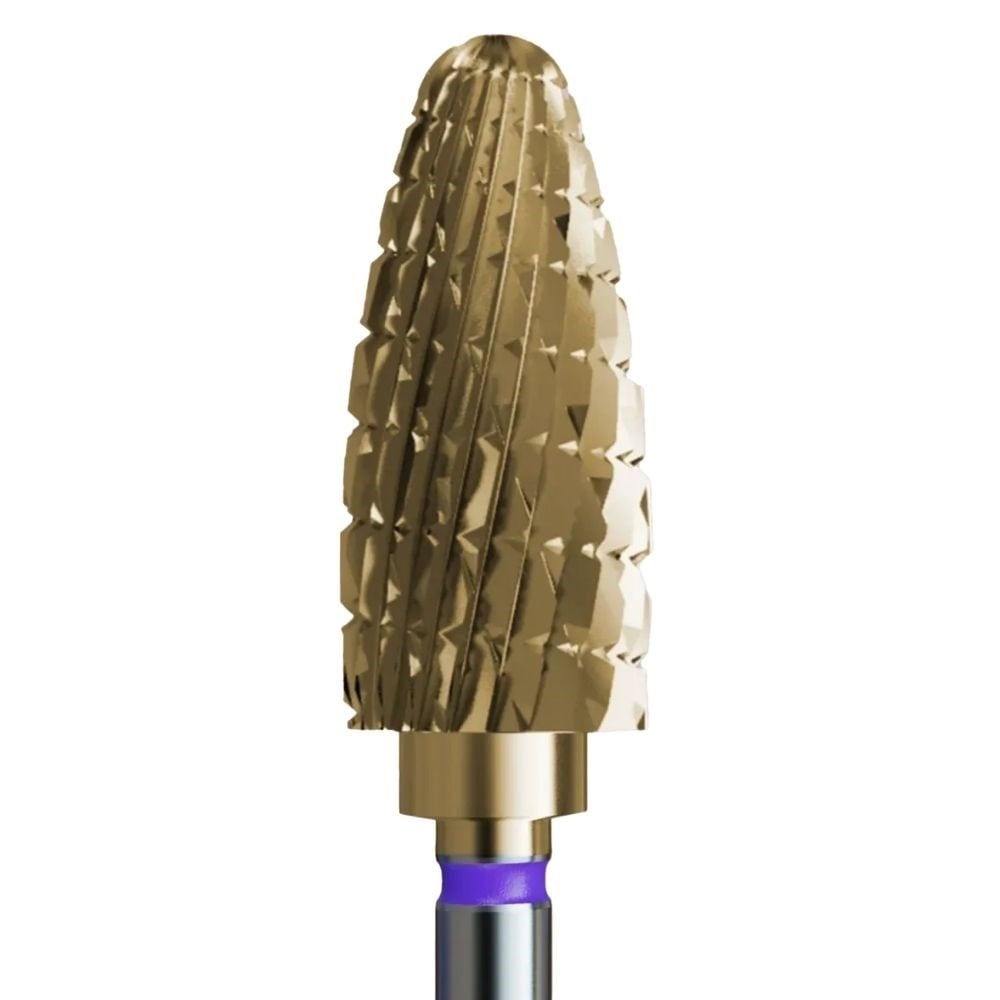 IQ Nails Tungsten Carbide Multiverse Nail Drill Bit Cone Fine Cross Cuts with Rounded Top 6mm ZRN-274V HP.060 IQ Nails