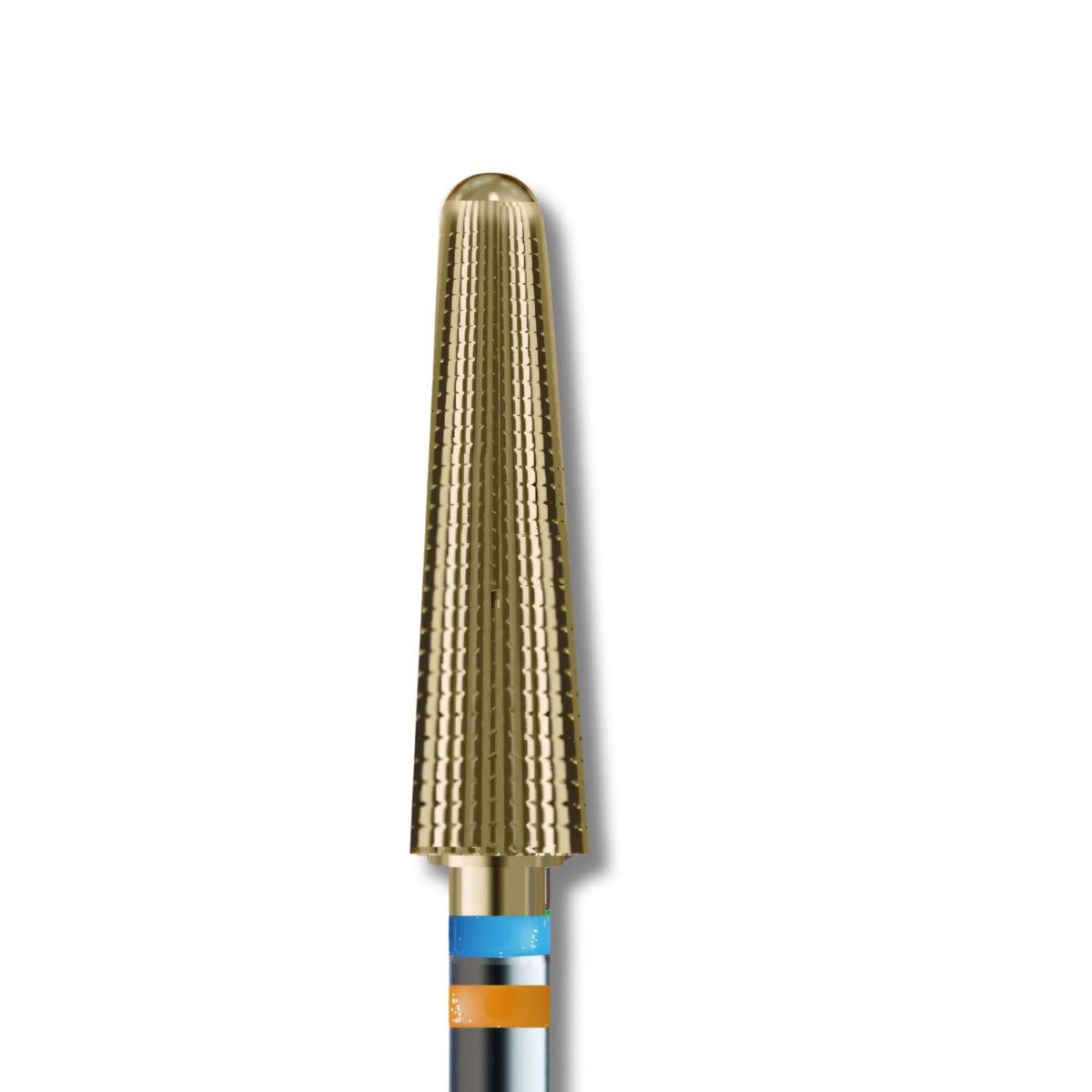 IQ Nails Magic ReFresh Tungsten Carbide Nail Drill Bit Cone Shape Standard Cross Cut 6mm ZRN Coating 221RLM HP.040 IQ Nails