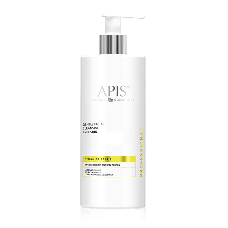 Apis Professional Ceramide Repair Gentle Face Wash Emulsion with Ceramides and Beta Glucan 500ml Apis