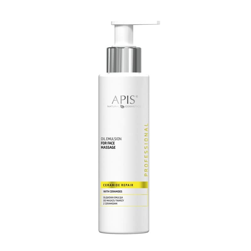 Apis Professional Ceramide Repair Oil Emulsion for Face Massage with Ceramides and Beta Glucan 150ml Apis