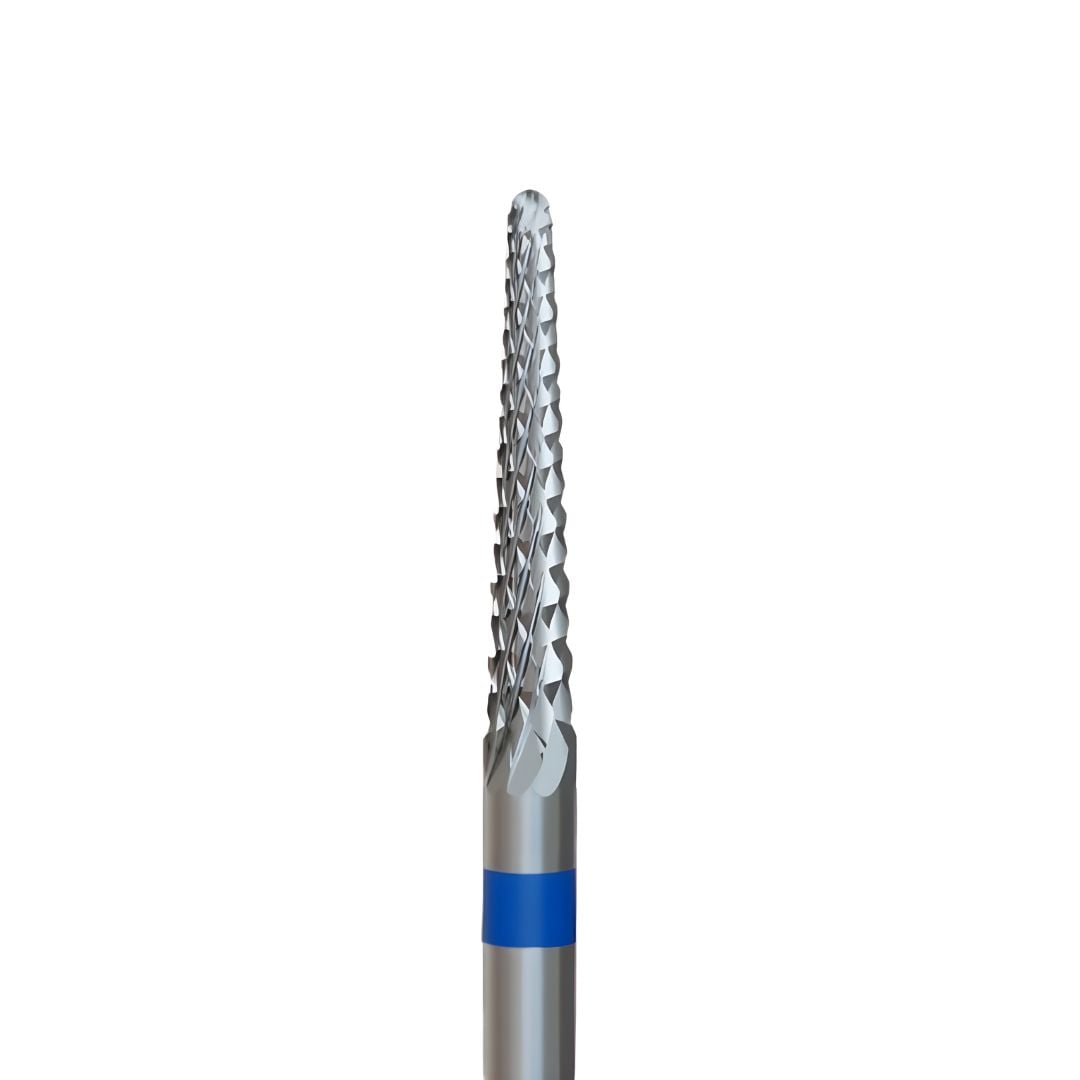 IQ Nails Tungsten Carbide Nail Drill Bit Standard Cone Shape Standard Crosscut 2.3mm Natural and Artificial Nails 194.104.023 IQ Nails