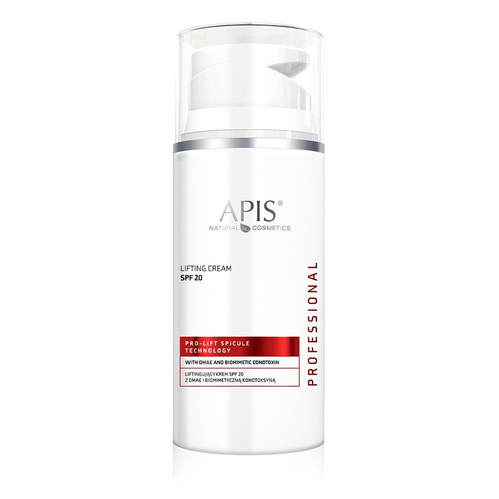Apis Professional Pro-Lift Spicule Technology Lifting Cream SPF 20 with DMAE and Biomimetic Conotoxin 100ml Apis