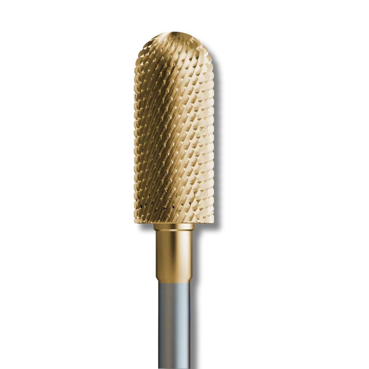 IQ Nails Tungsten Carbide Nail Drill Bit Rounded Cylinder Shape Special Cross Cuts 6mm ZRN Coating 137XUF HP.060 IQ Nails
