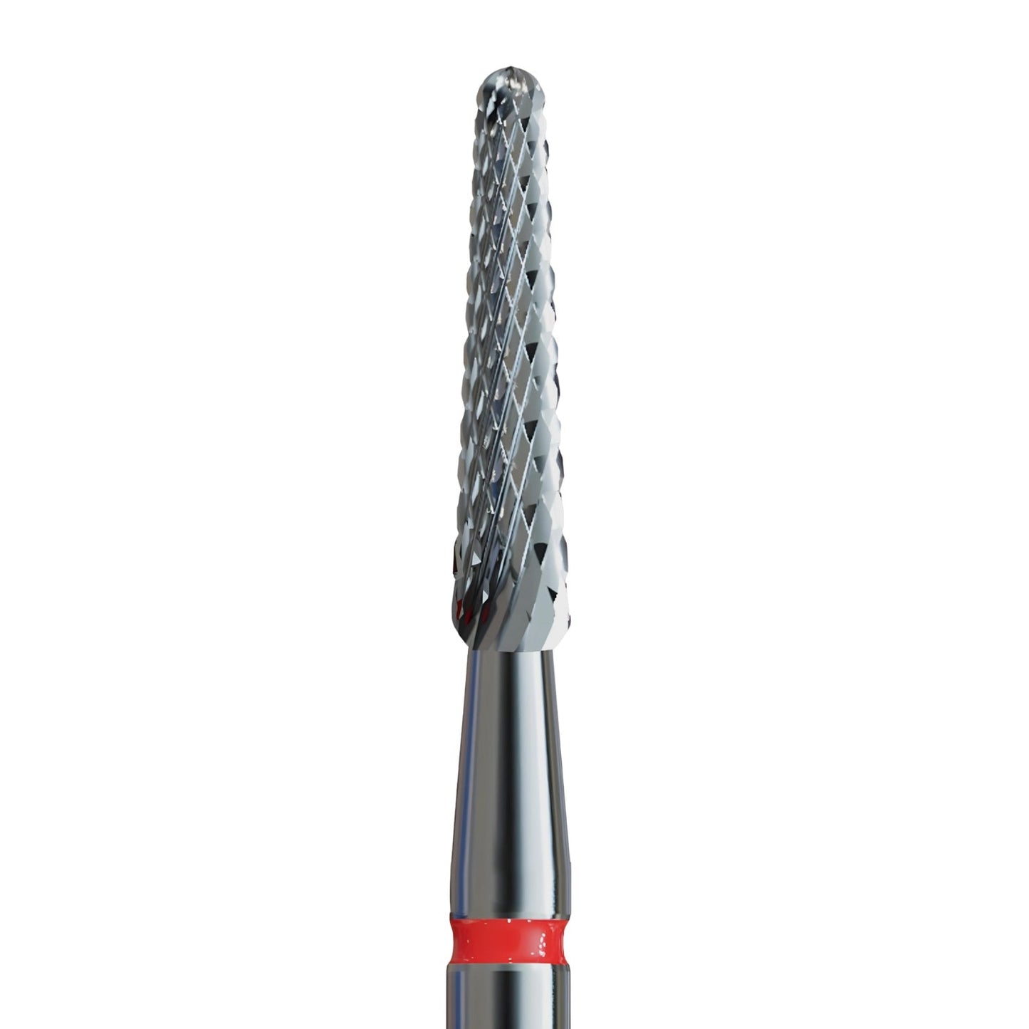 IQ Nails Tungsten Carbide Nail Drill Bit Fine Crosscut Rounded Cone 2.3mm For Manicure Pedicure 198.140.023 IQ Nails