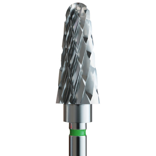 IQ Nails Tungsten Carbide Nail Drill Bit Cone Coarse Crosscut 6mm For Manicure And Pedicure 201.220.060 IQ Nails