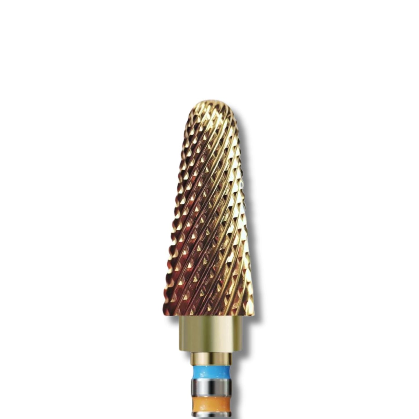 IQ Nails CoolBits Nail Drill Bit Tungsten Carbide Cone Bidirectional Cross Cut 6mm ZRN Coating 201XUF HP.060 IQ Nails