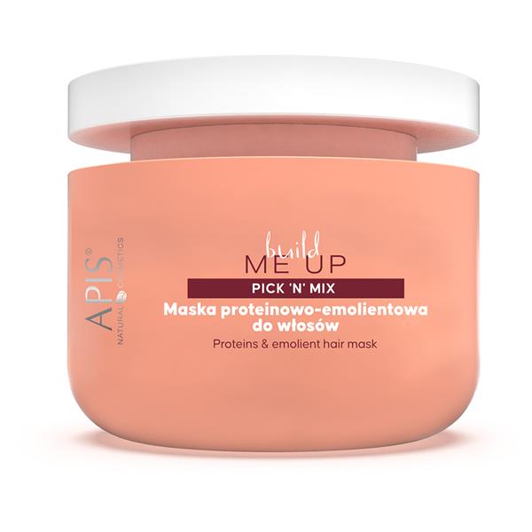 Apis Pick'N' Mix Proteins & Emolient Nourishing Hair Mask 250ml Apis
