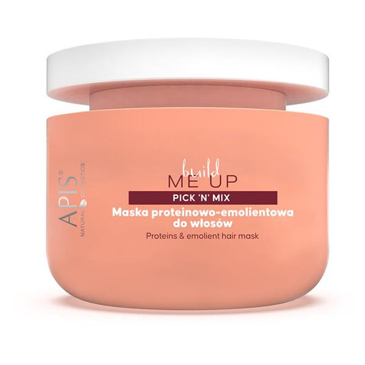 Apis Pick'N' Mix Proteins & Emolient Nourishing Hair Mask 250ml Apis