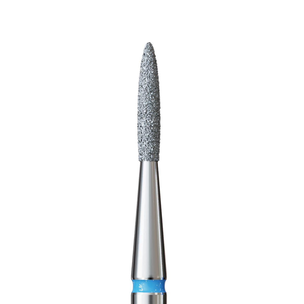 IQ Nails Diamond Nail Drill Bit Long Flame Medium Fine 1.4mm For Manicure Pedicure 243R.524.014 IQ Nails