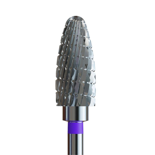 IQ Nails Tungsten Carbide Nail Drill Bit Pinecone Crosswise Cut 6mm For Manicure 274.134.060 IQ Nails
