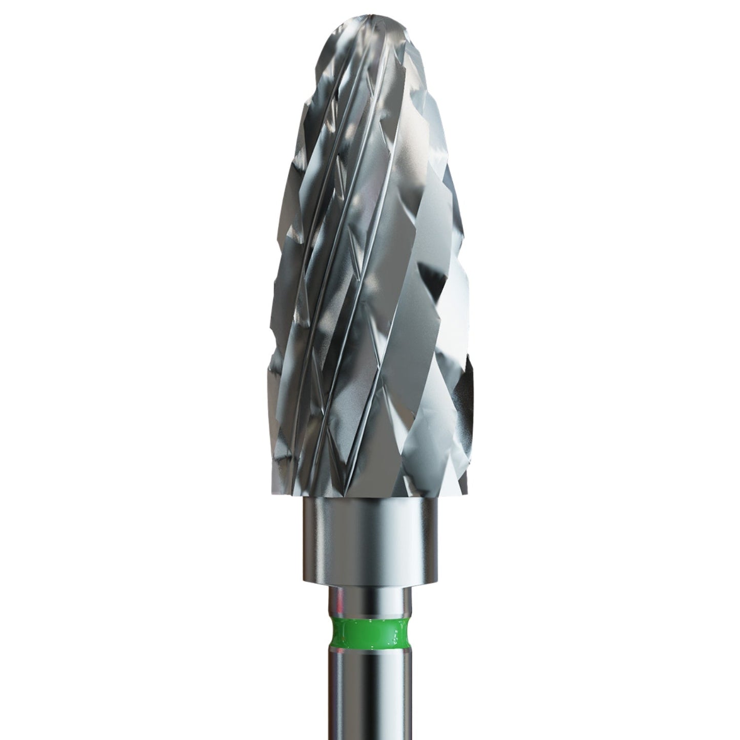 IQ Nails Tungsten Carbide Nail Drill Bit Pinecone Shaped Coarse Crosscut 6mm for Manicure and Pedicure 274.220.060 IQ Nails