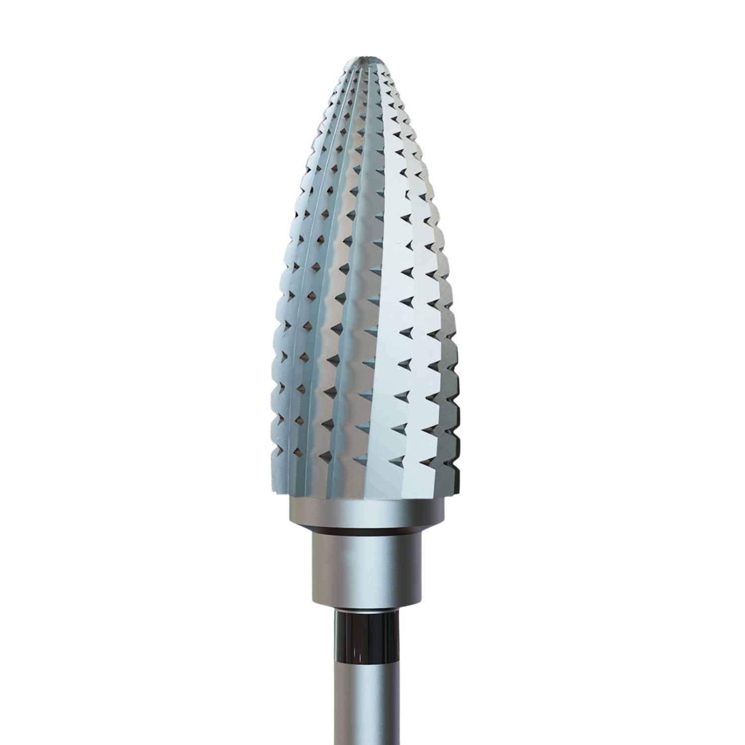 IQ Nails Tungsten Carbide Nail Drill Bit Pinecone Coarse Plain Toothing 6mm For Manicure And Pedicure 275.216.060 IQ Nails