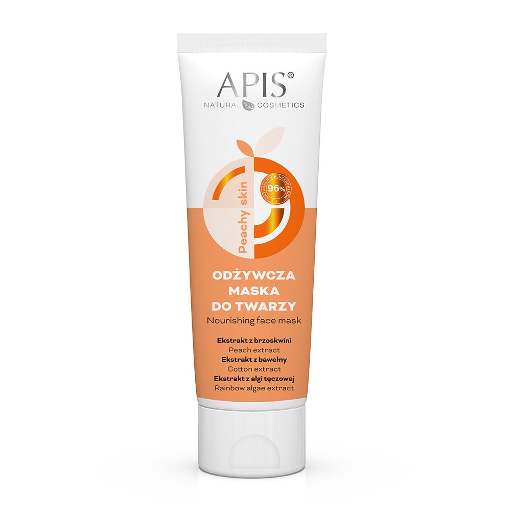 Apis Peachy Skin Nourishing Face Mask with Peach and Cotton Extract 100ml Apis