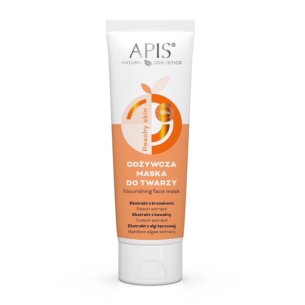 Apis Peachy Skin Nourishing Face Mask with Peach and Cotton Extract 100ml Apis