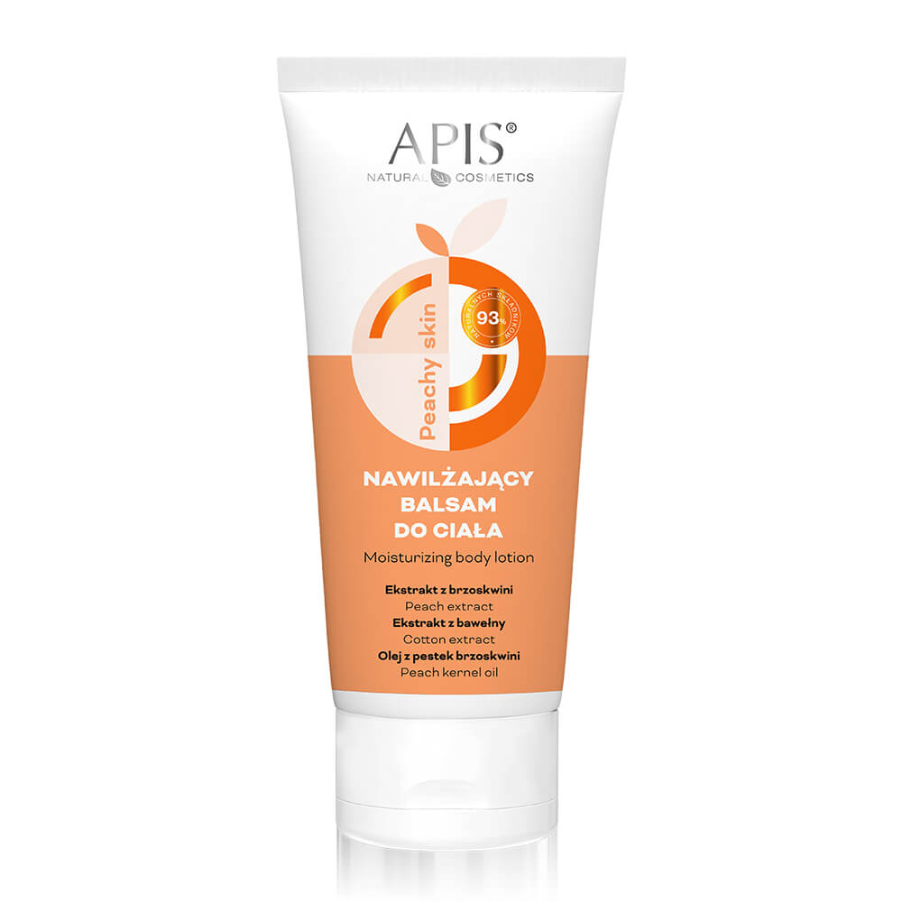 Apis Peachy Skin Moisturising Body Lotion with Peach and Cotton Extract 200ml Apis