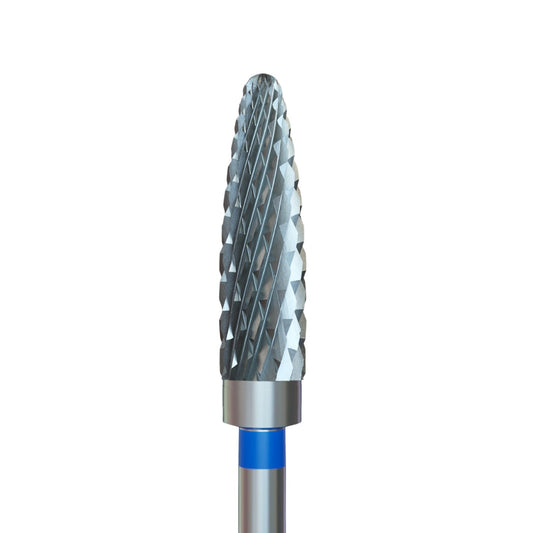 IQ Nails Tungsten Carbide Nail Drill Bit Cone Shape Standard Crosscut 4mm for Manicure and Pedicure 292.190.040 IQ Nails