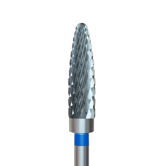 IQ Nails Tungsten Carbide Nail Drill Bit Cone Shape Standard Crosscut 4mm for Manicure and Pedicure 292.190.040 IQ Nails