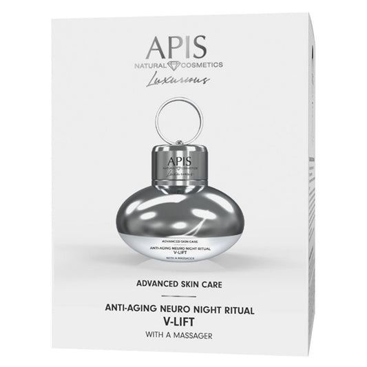 Apis Advanced Skin Care Anti Aging Neuro Night Ritual V-Lift with Massager 50ml Apis