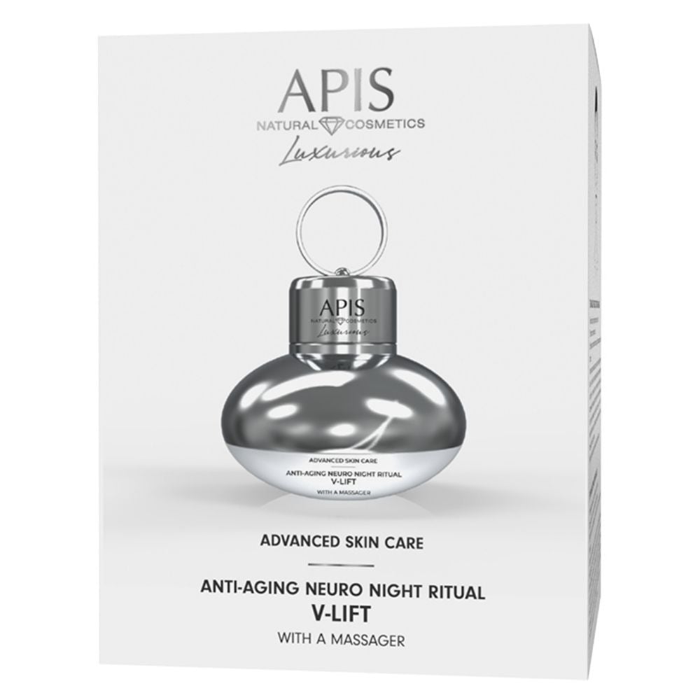 Apis Advanced Skin Care Anti Aging Neuro Night Ritual V-Lift with Massager 50ml Apis